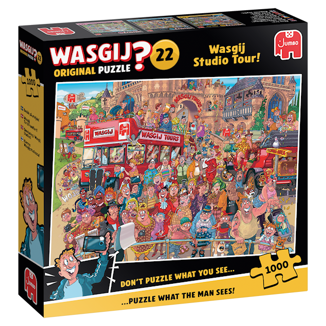 Tuotekuva 3 - Wasgij Original 22 - Wasgij Studio Tour! Palapeli 1000 palaa