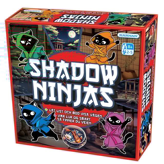 Produktbilde 1 for Familiespill Shadow Ninjas, Kärnan (NO/SE)