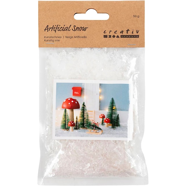 Tuotekuva 1 - Tekolumi, glitter valkoinen, 50 g/ 1 pss