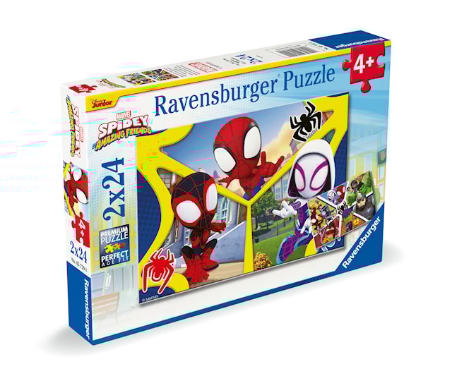 Produktbilde 2 for Puslespill Spidey And Amazing Friends 2x24 brikker, Ravensburger