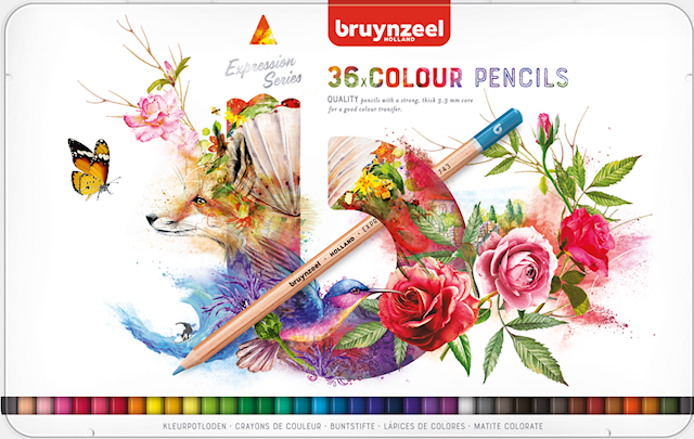 Produktbilde 1 for Bruynzeel Expression Fargeblyanter 36-sett