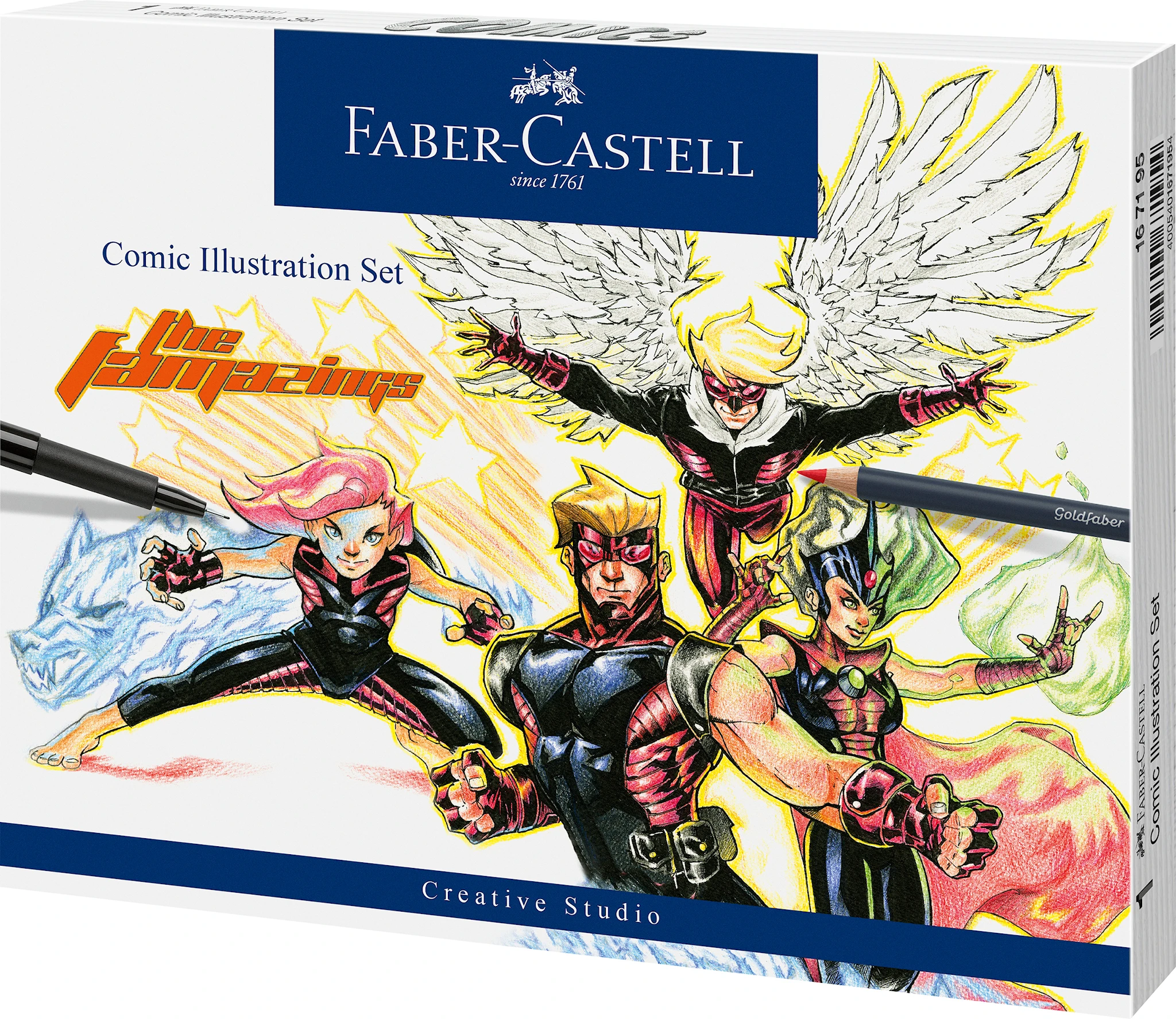Produktbilde for Comic Illustration Set Faber Castell