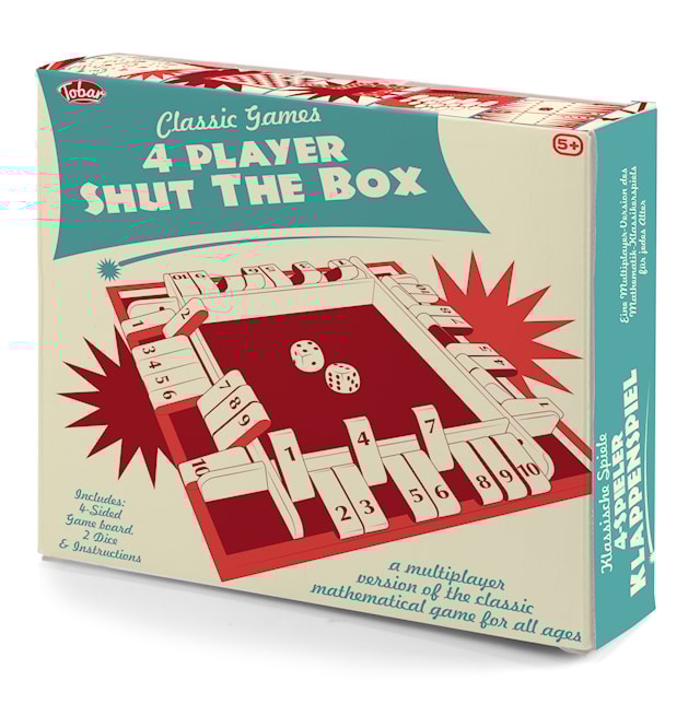 Produktbild 1 för 4 Player Shut The Box (EN)