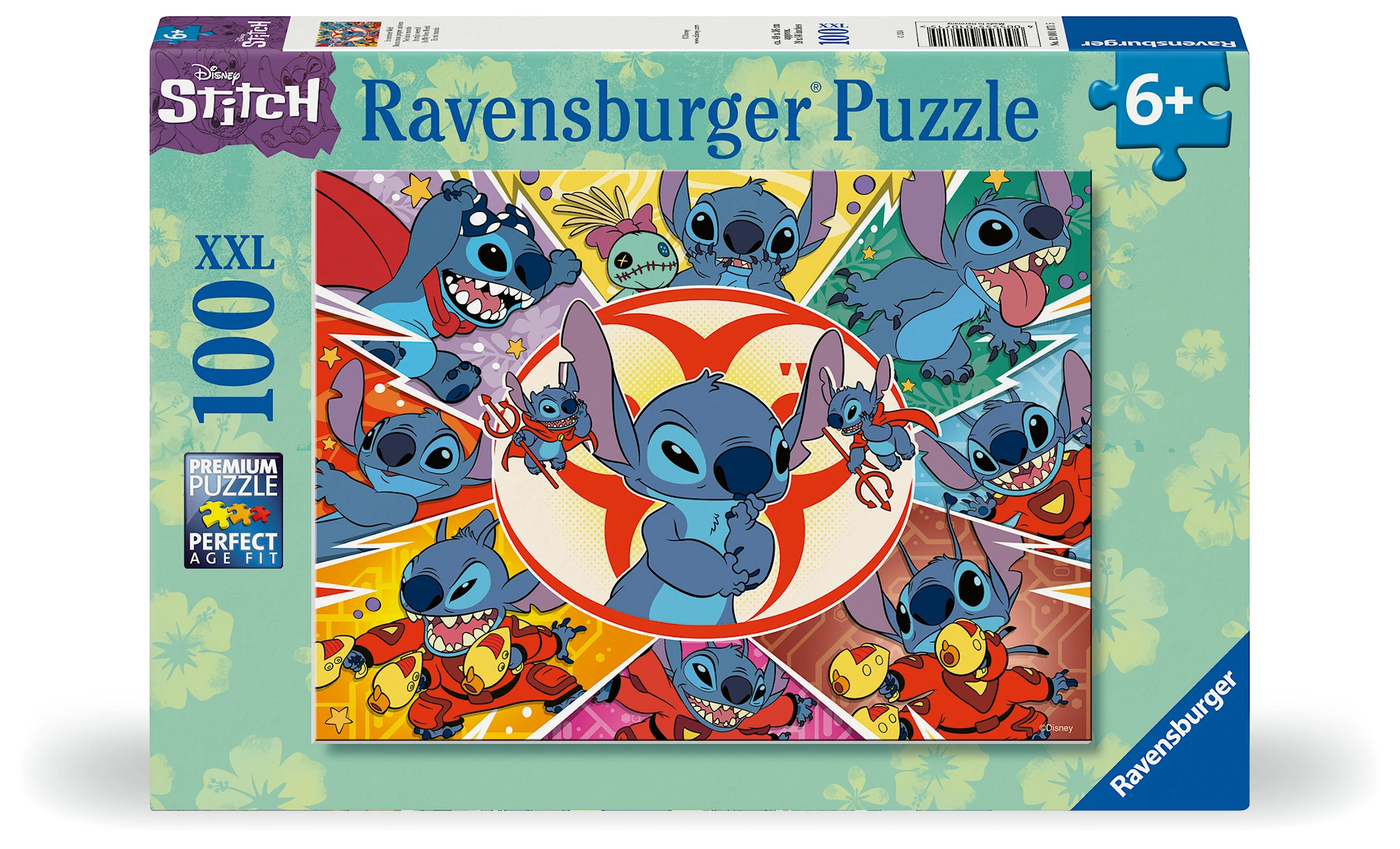 Tuotekuva ille Palapelit Disney Stitch 100 palaa, Ravensburger