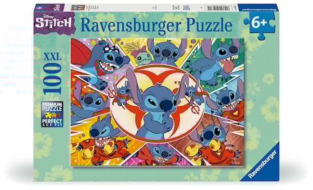 Produktbild 1 för Pussel Disney Stitch 100 bitar, Ravensburger