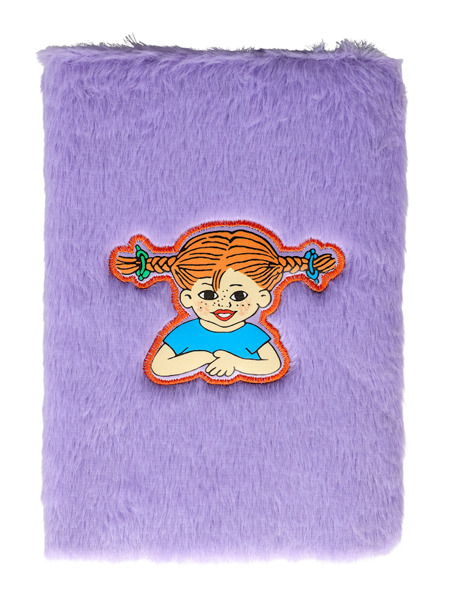 Produktbilde 1 for Fluffy Notisbok Pippi Langstrømpe