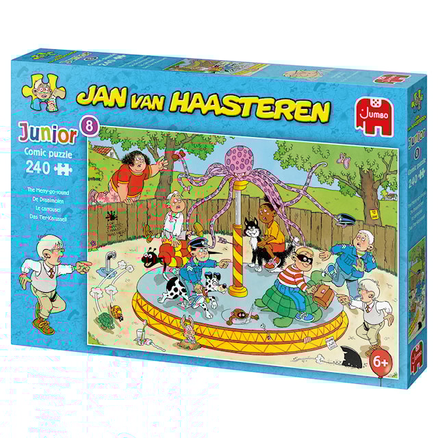 Produktbild 4 för Jan Van Haasteren Junior The Merry-Go-Round Pussel 240 bitar, Jumbo