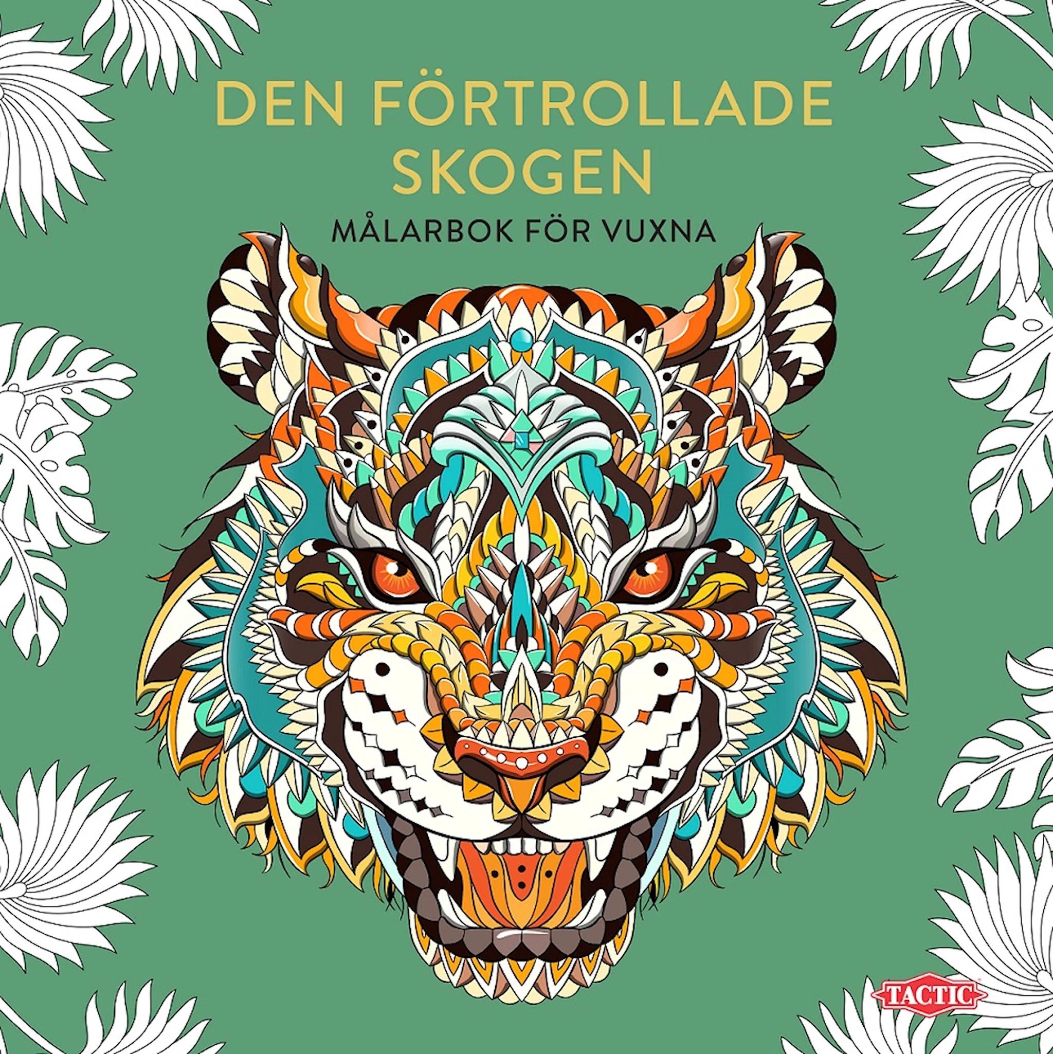 Produktbild för Målarbok för vuxna - Den Förtrollade Skogen