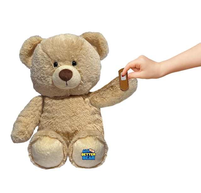 Produktbild 4 för Bear Med Ljud All Better Bear Interaktiv Nalle (SE/NO/DK/FI)