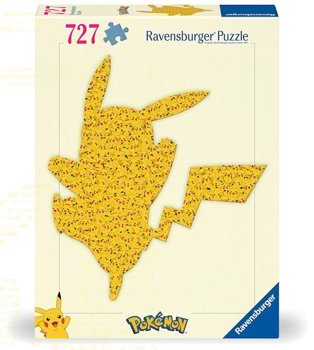 Produktbild 1 för Pikachu Pussel 727 bitar, Ravensburger