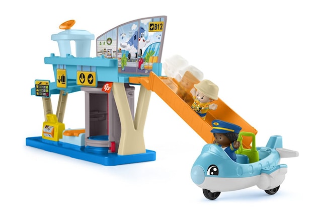 Produktbild 4 för Fisher Price Little People Flygplats Lekset