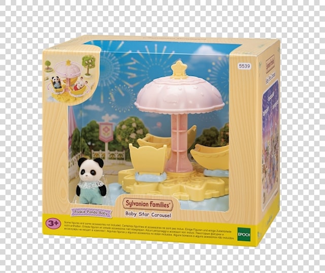 Tuotekuva 4 - Vauvojen tähtikaruselli Sylvanian Families