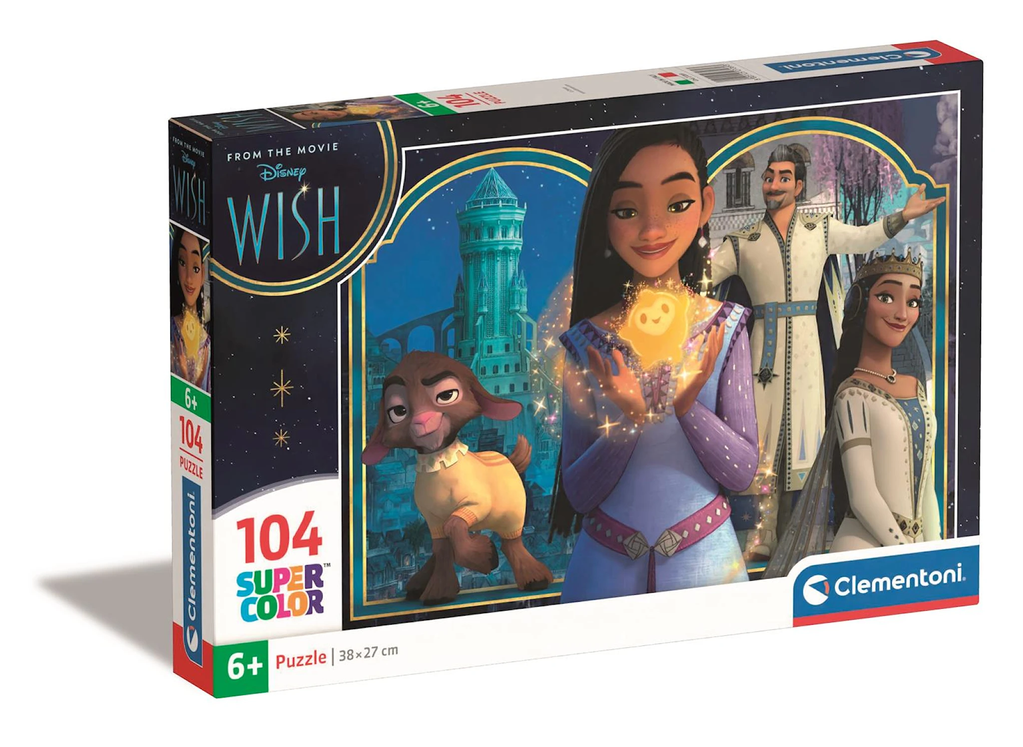 Produktbilde for Puslespill 104 brikker Disney Wish, Clementoni