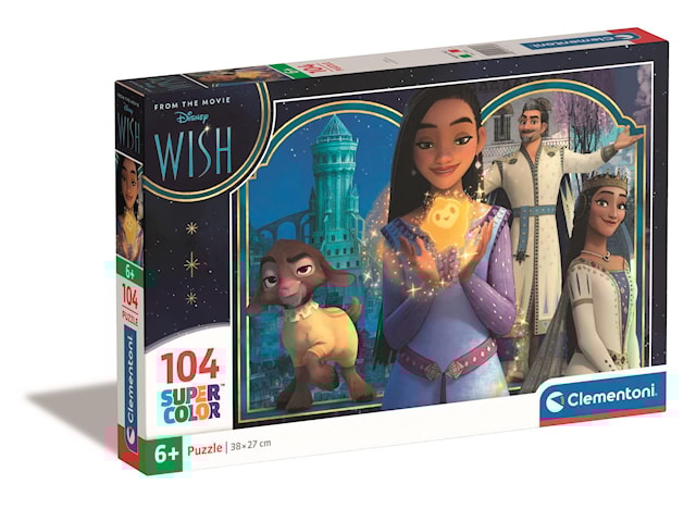 Produktbild 1 för Pussel 104 bitar Disney Wish, Clementoni