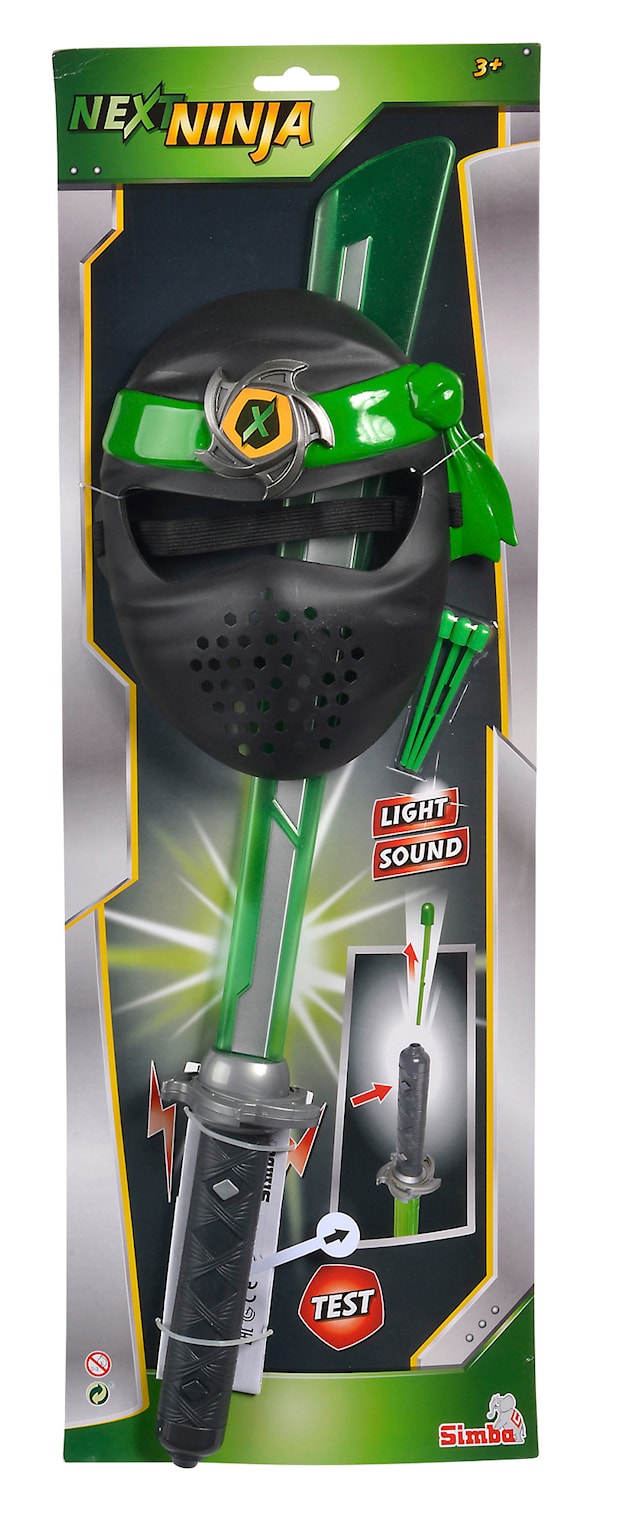 Produktbild 4 för Simba Toys Ninjasvärd och Mask Röd