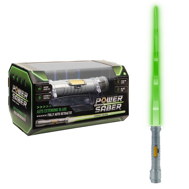 Ljussvärd Power Saber Grön Goliath