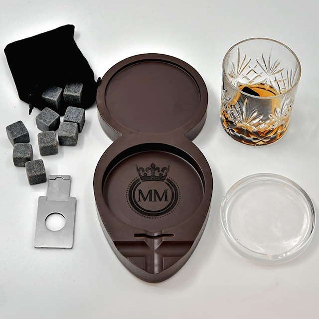 Produktbilde 3 for Whiskey & Cigar Tray, Mikamax
