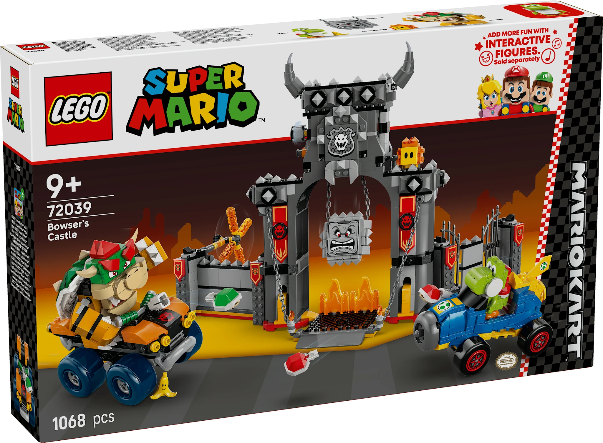 Tuotekuva ille Mario Kart™ – Bowser's Castle LEGO® Super Mario (72039)