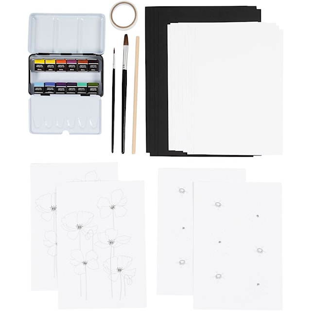 Produktbilde 4 for DIY Kit Akvarell, 1 pk.