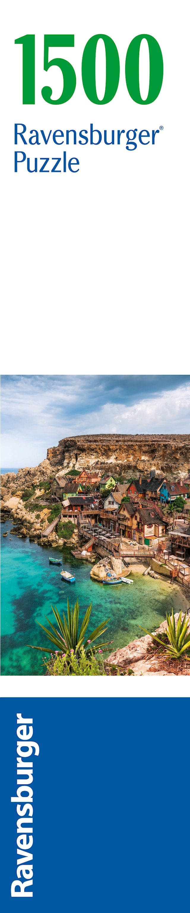 Tuotekuva 3 - Popey Village Malta Palapelit 1500 palaa, Ravensburger