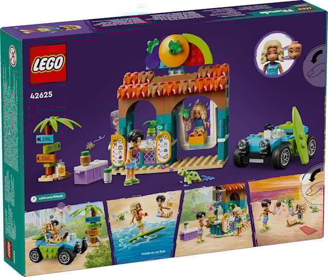Produktbilde 3 for Smoothie-bod ved stranden LEGO® Friends (42625)