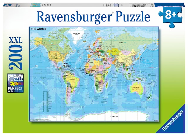 Tuotekuva 1 - Map of the World 200p Ravensburger
