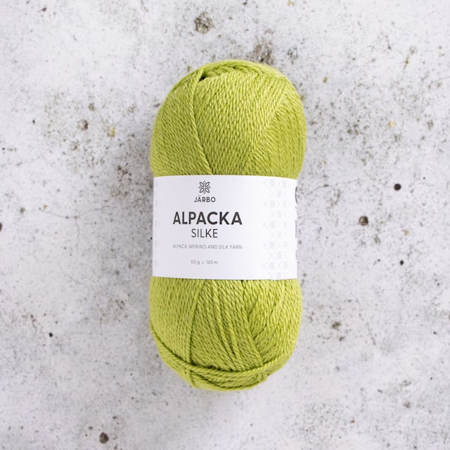 Alpacka Silke 50g Green Chameleon (11) Järbo