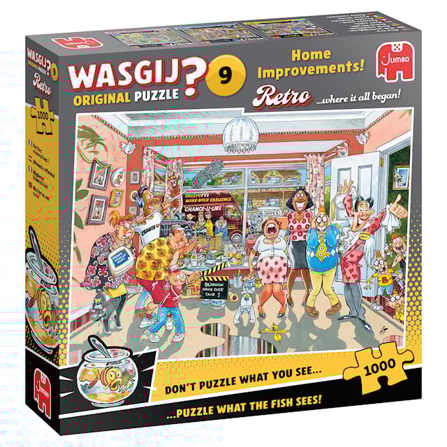 Tuotekuva 3 - Wasgij Retro 9 Kotiparannuspalapeli 1000 palaa