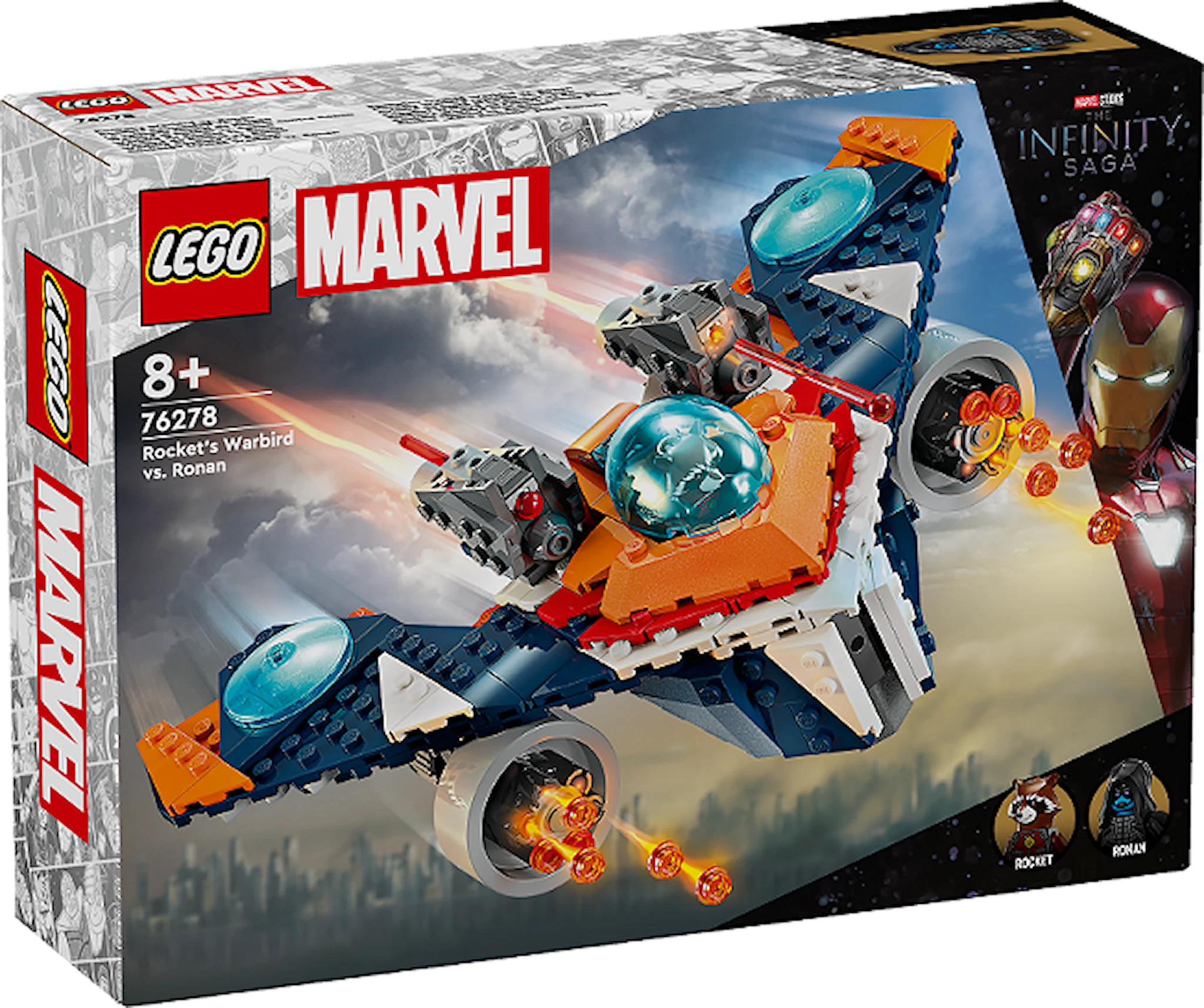 Tuotekuva ille Rocketin Warbird vastaan Ronan LEGO® Marvel Super Heroes (76278)