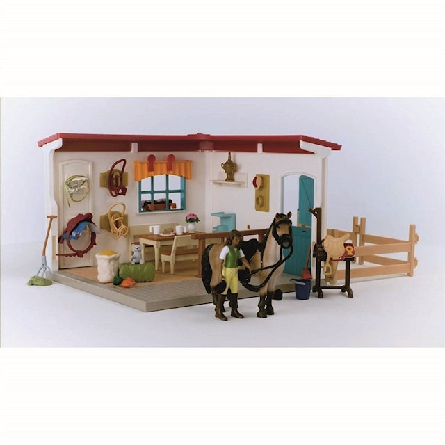 Produktbild 1 för Schleich Horse Stall Utbyggnad Häst & Figur