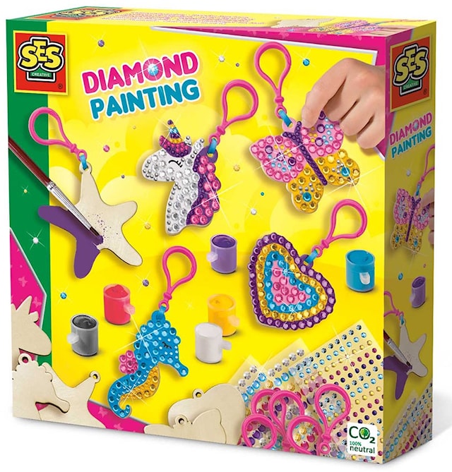 Mal med diamanter – Nøkkelanheng SES Creative