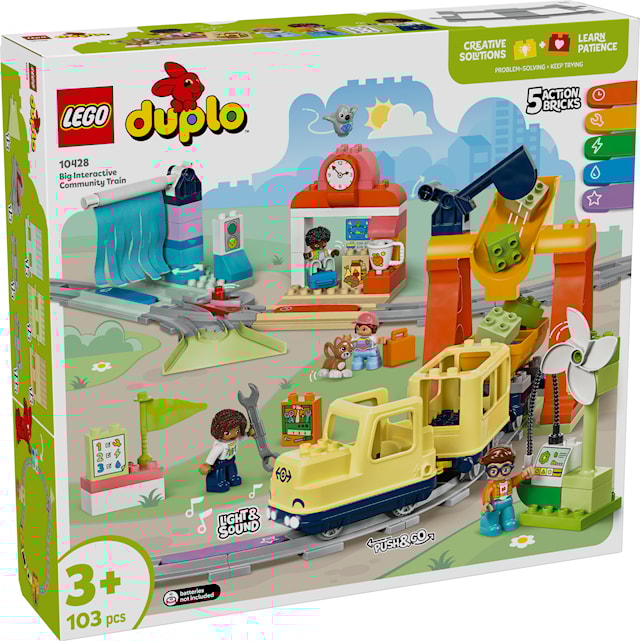 Produktbilde 1 for Stort, interaktivt lokaltog LEGO® DUPLO® Town (10428)
