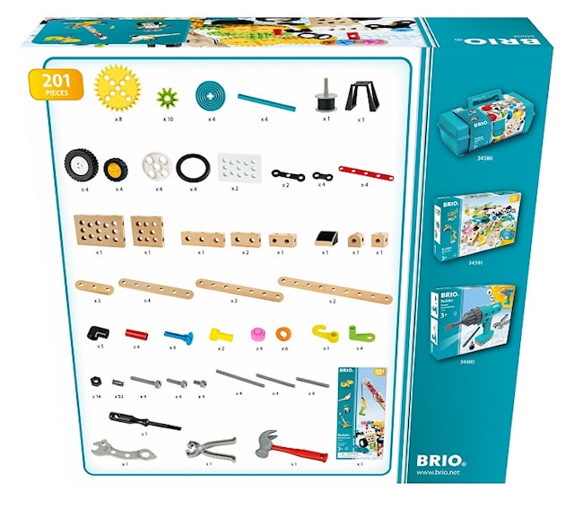 Tuotekuva 2 - Brio Builder Building Kit Activity setti (34604)