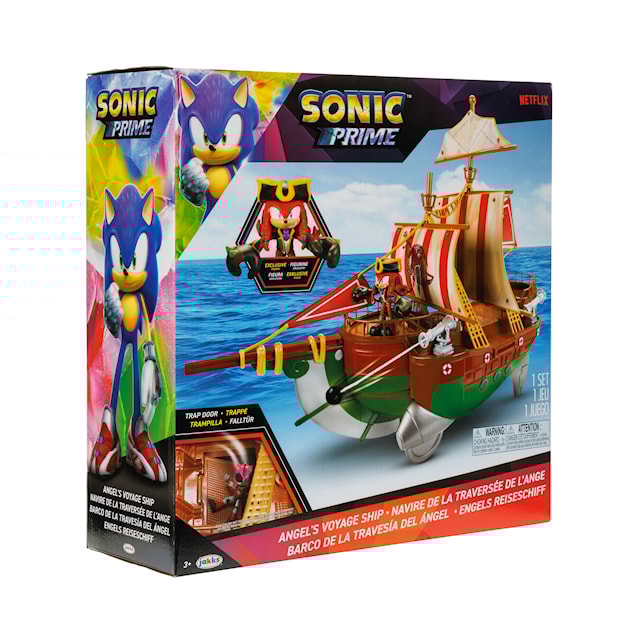Produktbild 5 för Piratskepp med Figur Sonic Prime Lekset