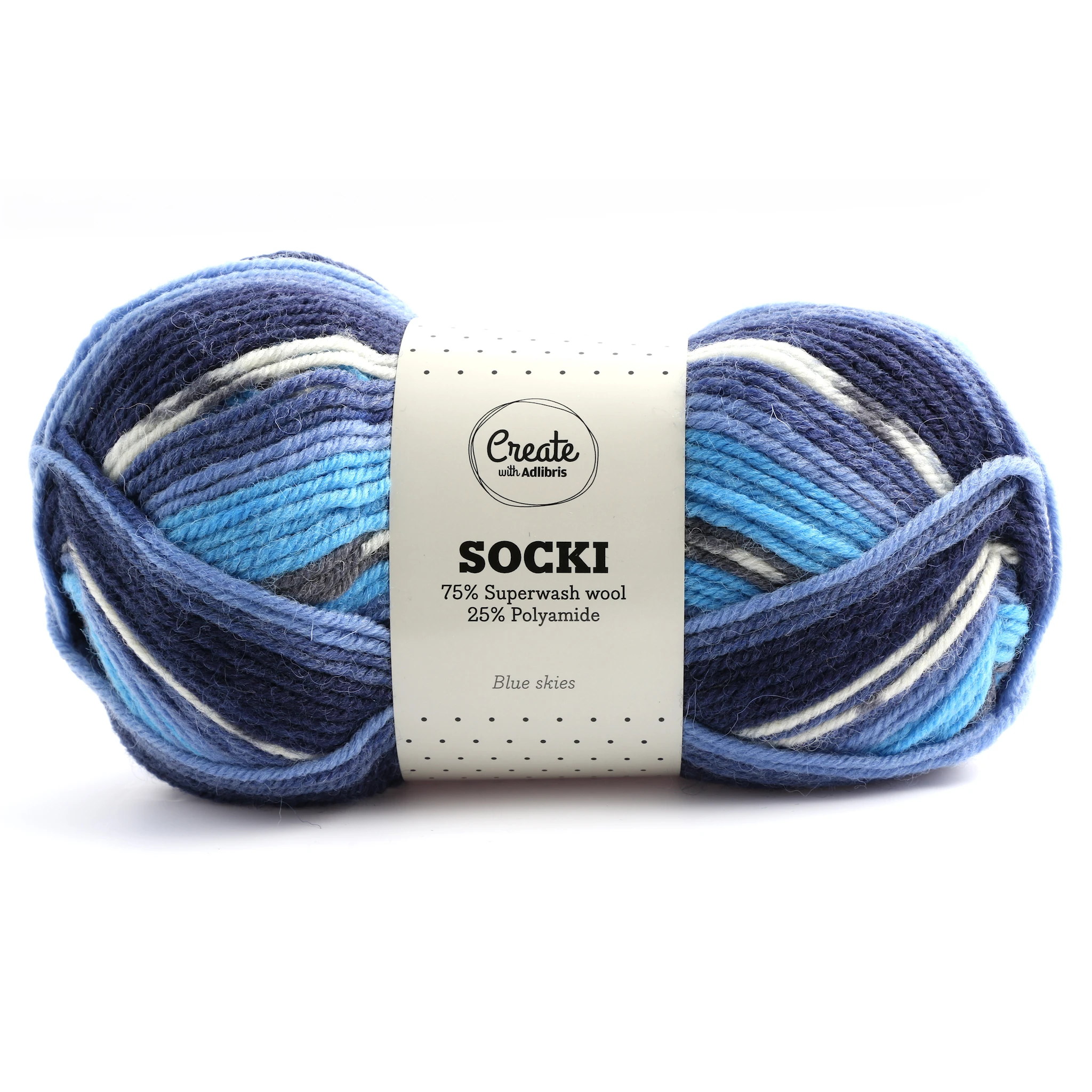 Produktbild för Socki Garn Ullmix 100 g Adlibris