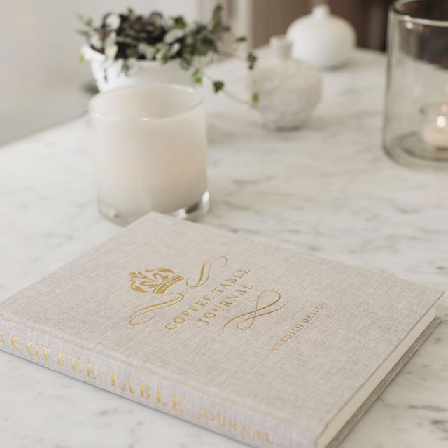 Tuotekuva 2 - Coffe Table Journal Royal 25,5 x 20 cm Nature 256 sivua Paperstyle