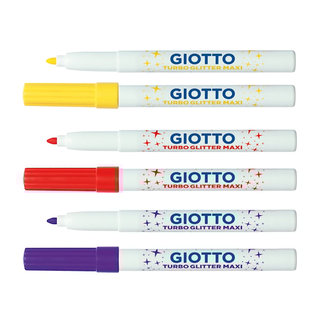 Produktbilde 2 for Glitter Pens Extra Thick 6 pcs Giotto
