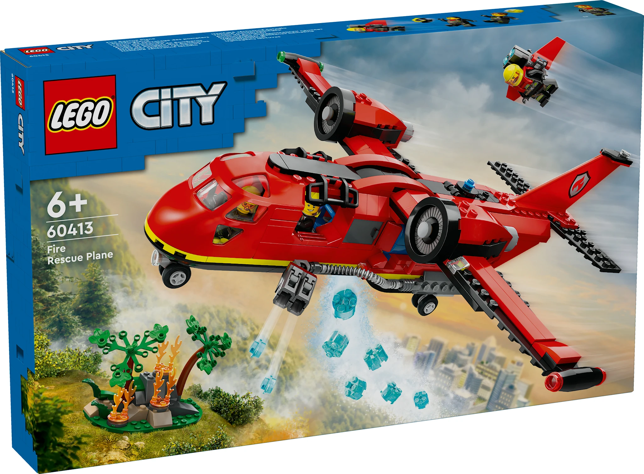 Tuotekuva ille Palokunnan pelastuslentokone LEGO® City (60413)