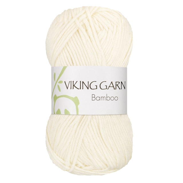 Bamboo 50 g luonnonvalkoinen Viking Garn