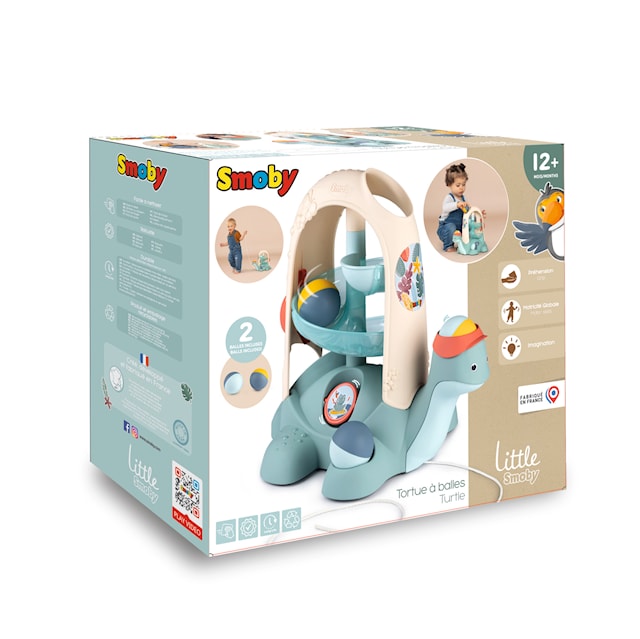 Produktbild 8 för Sköldpadda dragleksak med kulbana Little Smoby