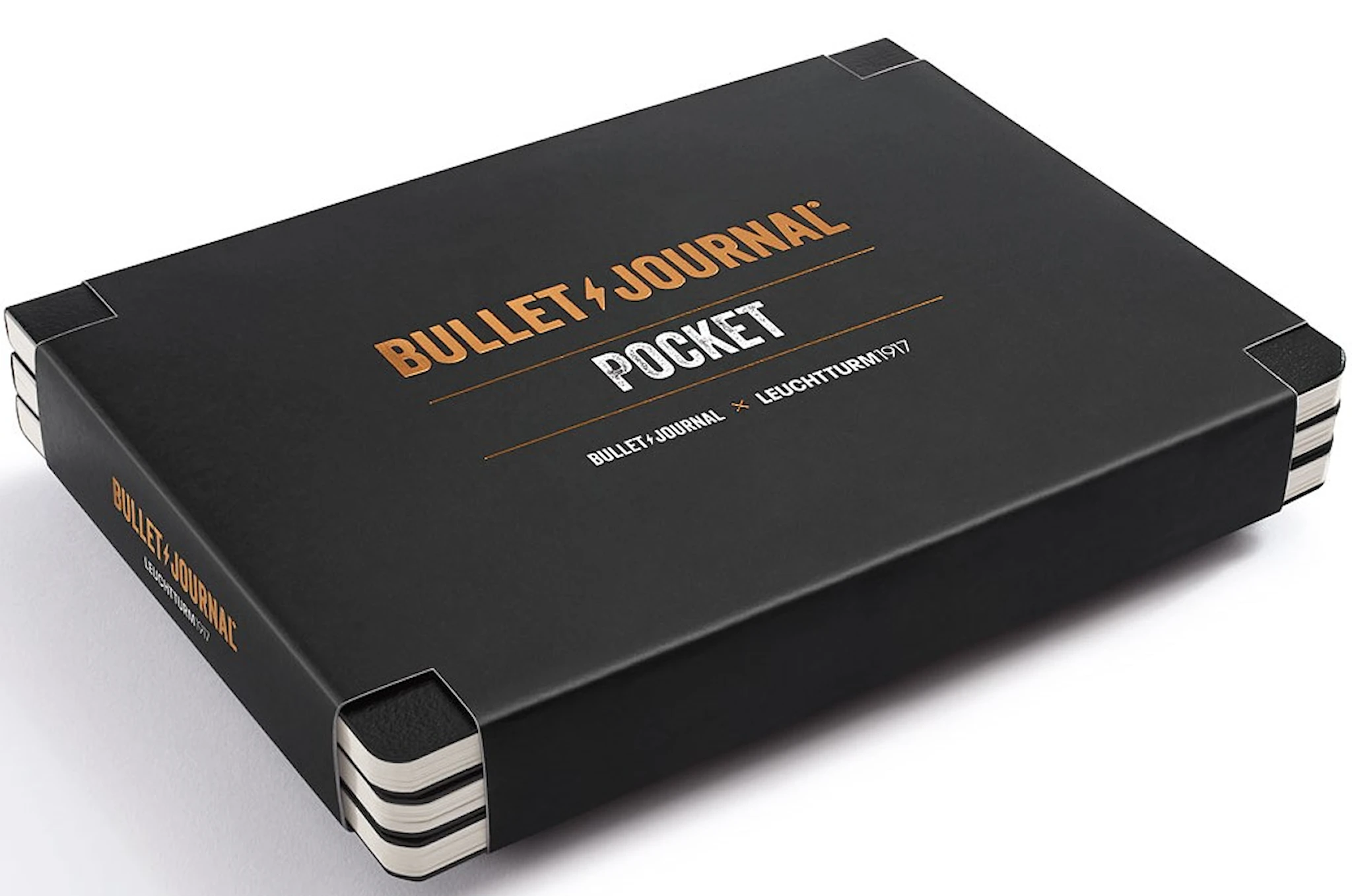 Tuotekuva ille Bullet journal A6 Pilkullinen Black 3-pack Leuchtturm1917