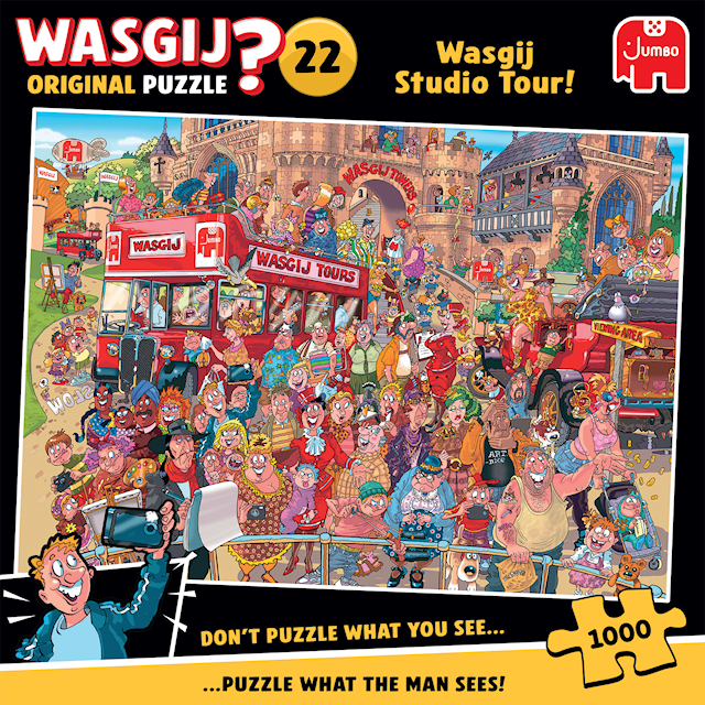 Tuotekuva 1 - Wasgij Original 22 - Wasgij Studio Tour! Palapeli 1000 palaa