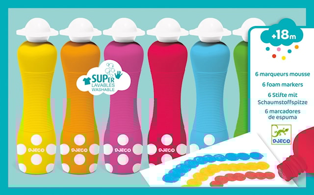 Tuotekuva 1 - Djeco Maalausvärit pullossa