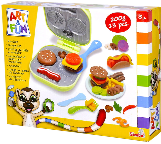 Produktbild 1 för Art & Fun Set Leklera Hamburgare