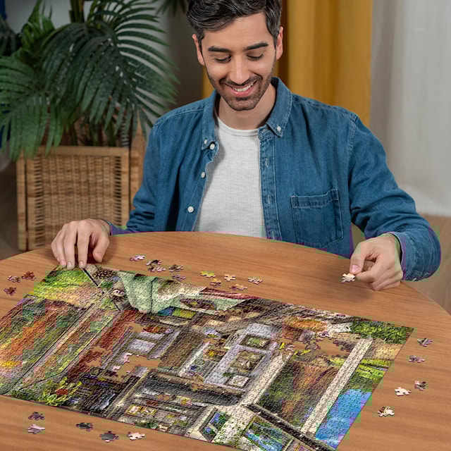 Produktbilde 3 for Mikrohus i Redwoodskogen Puslespill 1000 brikker, Ravensburger