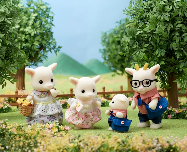 Tuotekuva 1 - Goat Family Sylvanian Families