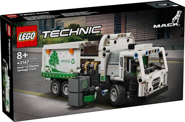 Produktbild 1 för Mack® LR Electric sopbil LEGO® Technic (42167)