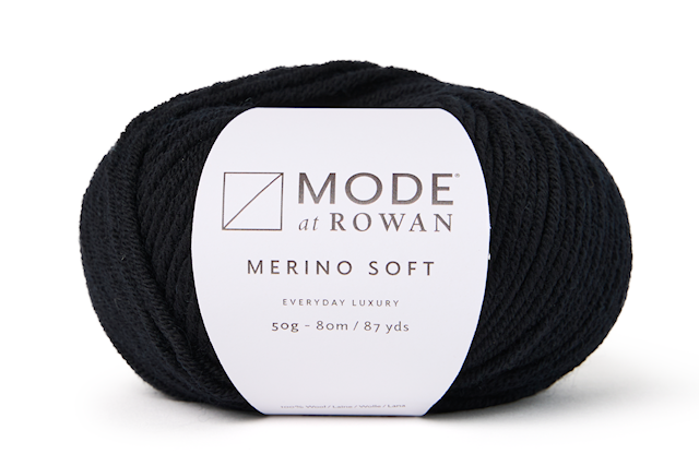 Merino Soft 100% merinovilla 50gr Ink 010 Mode at Rowan