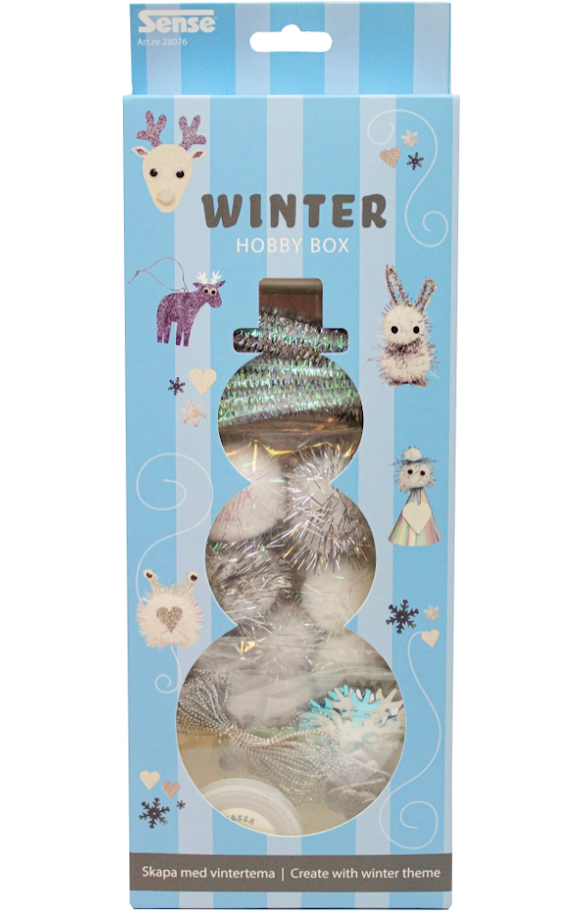 Produktbild för Pysselset vintertema Sense