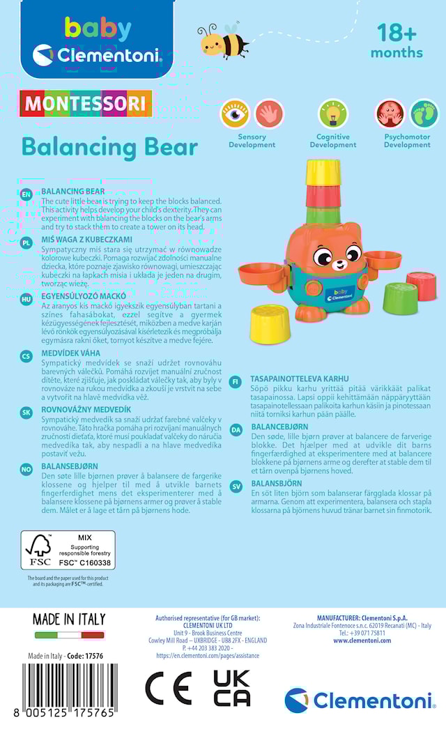 Produktbild 5 för Balansleksak Clementoni